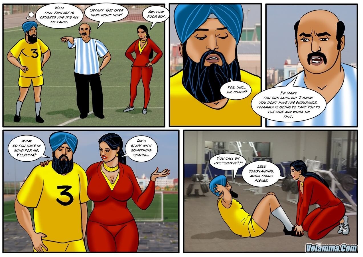 Velamma [Velamma] 43 . Velamma - Chapter 43 - Sexy Assistant Coach Velamma [Velamma] – page 13