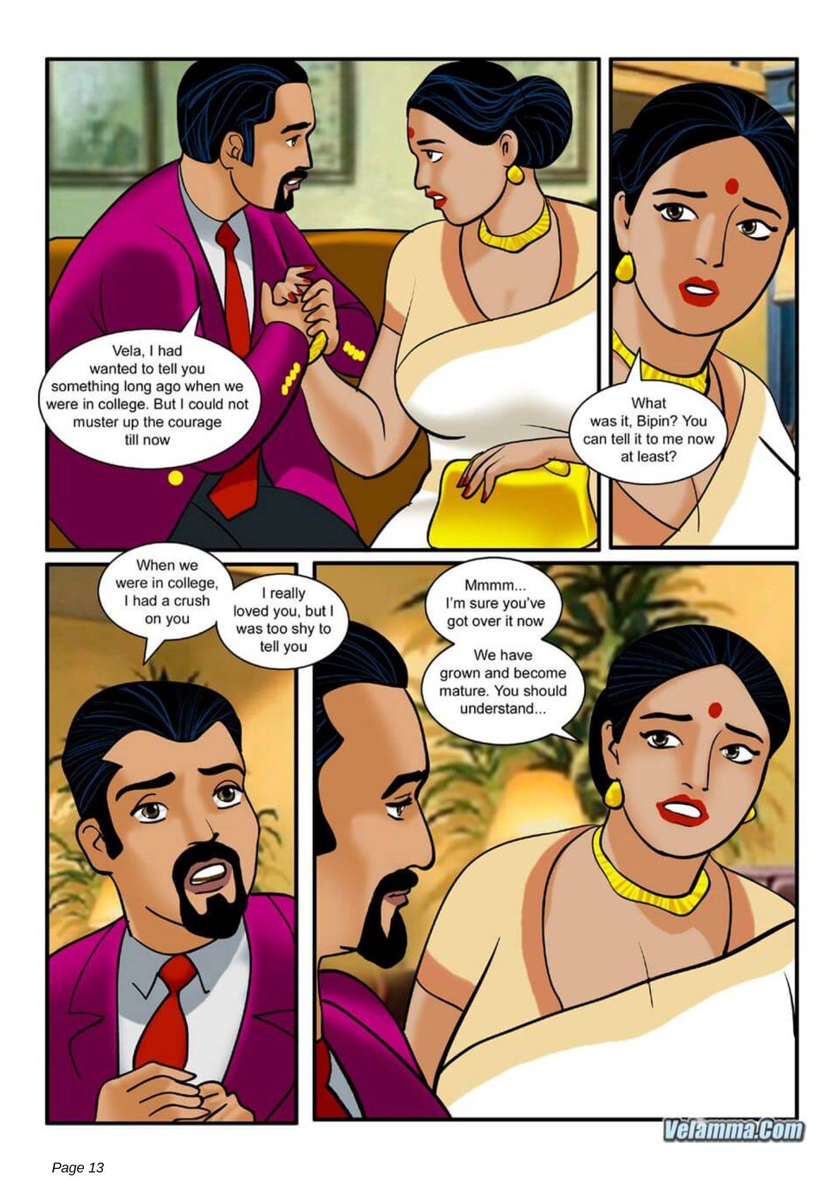 Velamma [Velamma] 5 . Velamma - Chapter 5 - The Chief Guest [Velamma] – page 13