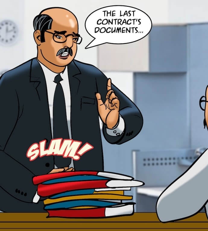 Velamma [Velamma] 80 . Velamma - Chapter 80 - The Janitor's "Job" [Velamma] – page 9