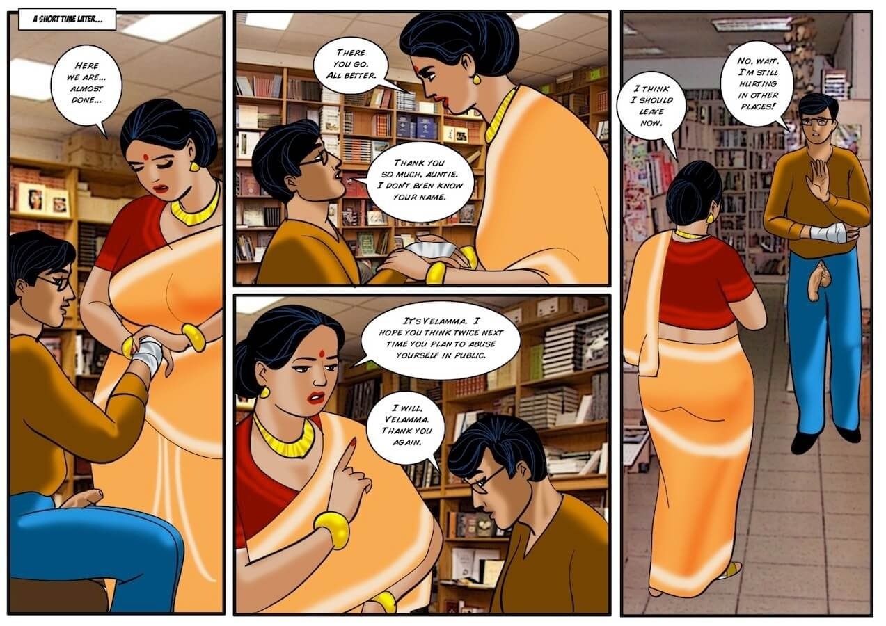 Velamma [Velamma] 29 . Velamma - Chapter 29 - Between The Pages [Velamma] – page 18