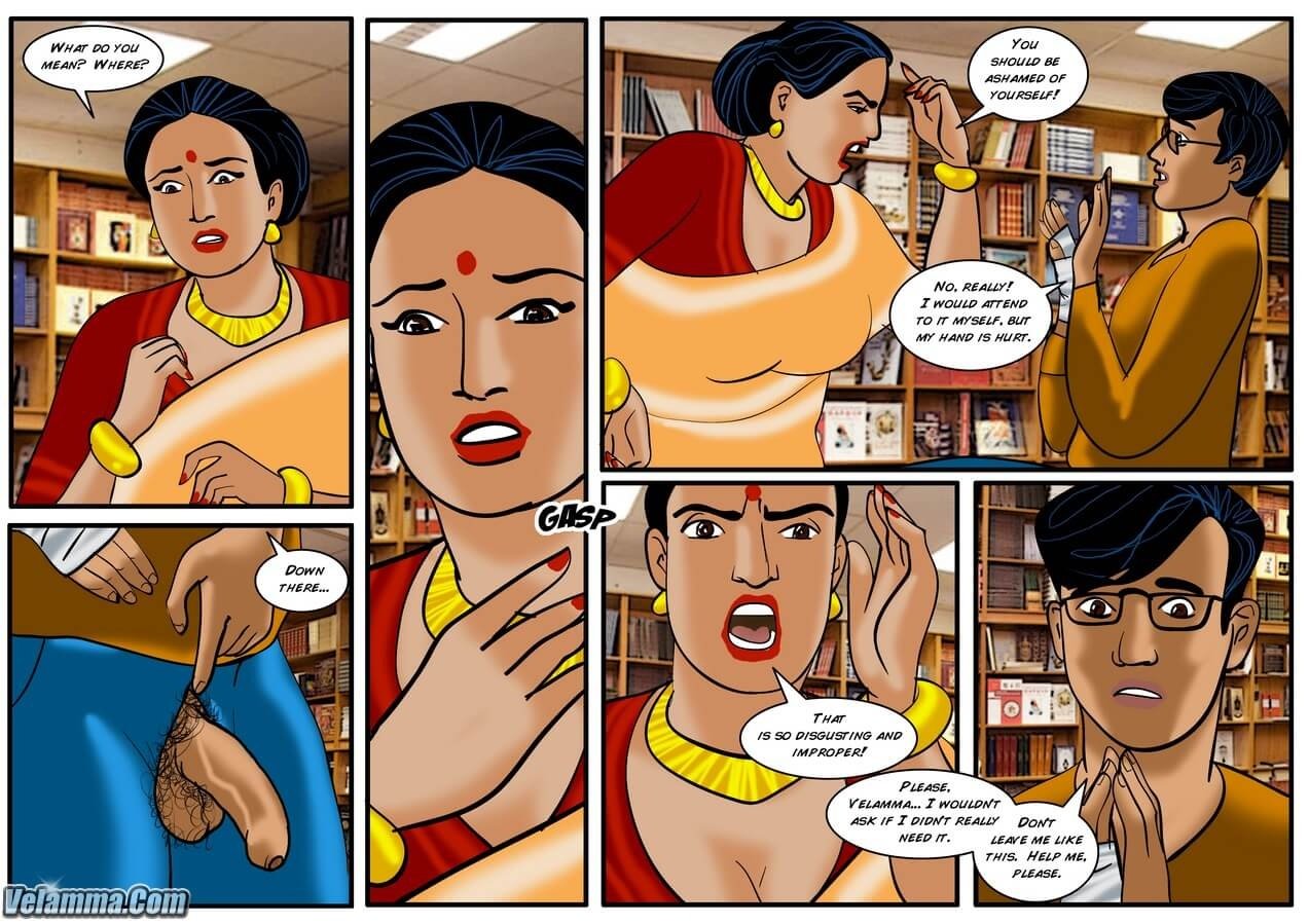 Velamma [Velamma] 29 . Velamma - Chapter 29 - Between The Pages [Velamma] – page 19