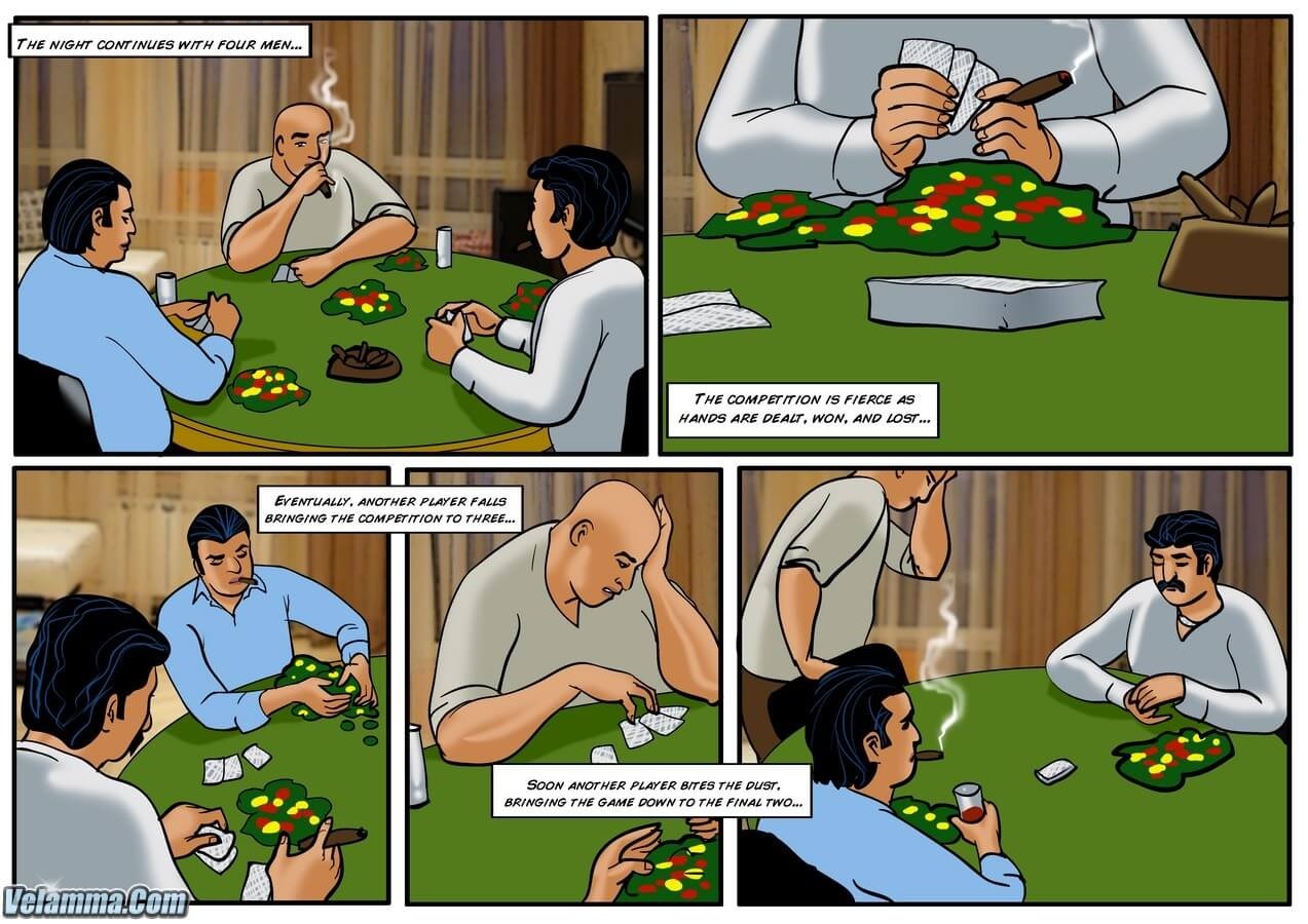 Velamma [Velamma] 39.5 . Velamma - Hindi - Chapter 39 - सेक्सी पोकर खेल जिसमें वेला का सब है दांव में [Velamma] – page 23