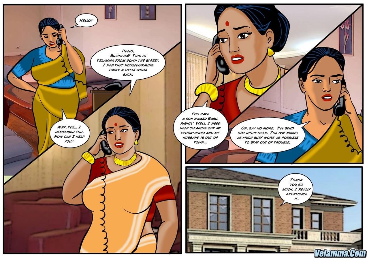 Velamma [Velamma] 25 . Velamma - Chapter 25 - Babu The Bully [Velamma] – page 13