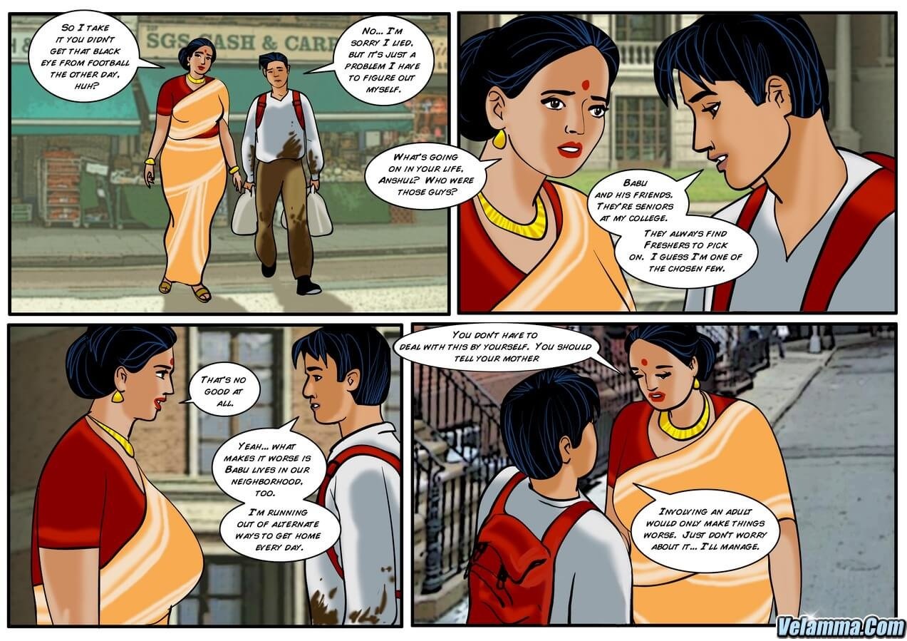 Velamma [Velamma] 25 . Velamma - Chapter 25 - Babu The Bully [Velamma] – page 6