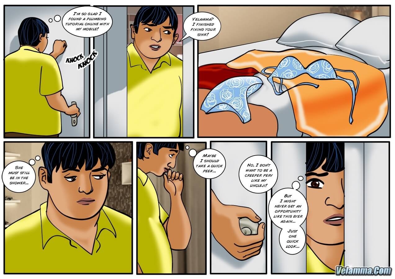 Velamma [Velamma] 40 . Velamma - Chapter 40 - Chitt Out Of Luck [Velamma] – page 10