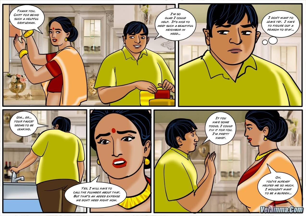 Velamma [Velamma] 40 . Velamma - Chapter 40 - Chitt Out Of Luck [Velamma] – page 8