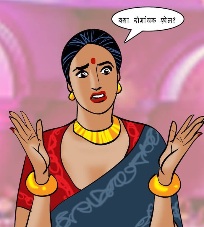 Velamma [Velamma] 88.5 . Velamma - Hindi - Chapter 88 - रोमांचक खेल [Velamma] – page 82
