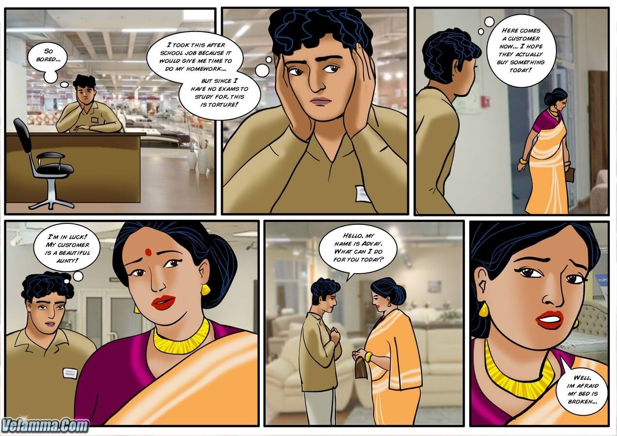 Velamma [Velamma] 38 . Velamma - Chapter 38 - Finding A New Mattress [Velamma] – page 2