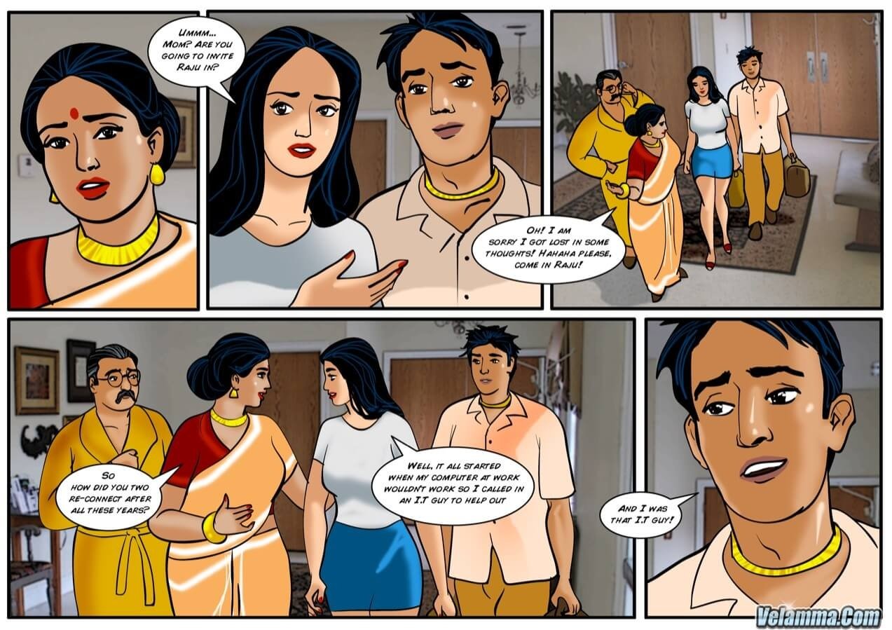 Velamma [Velamma] 50 . Velamma - Chapter 50 - Veena Cums Home [Velamma] – page 5