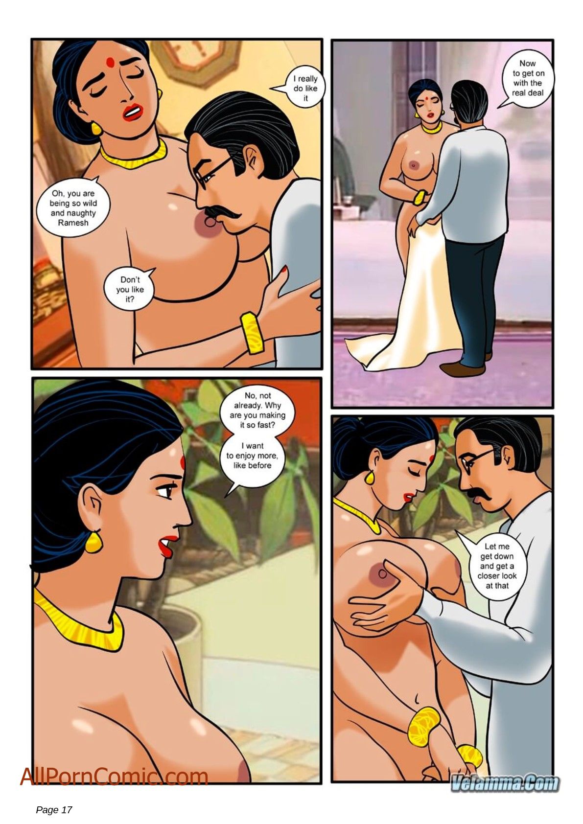 Velamma [Velamma] 10 . Velamma - Chapter 10 - The Loving Wife [Velamma] – page 17