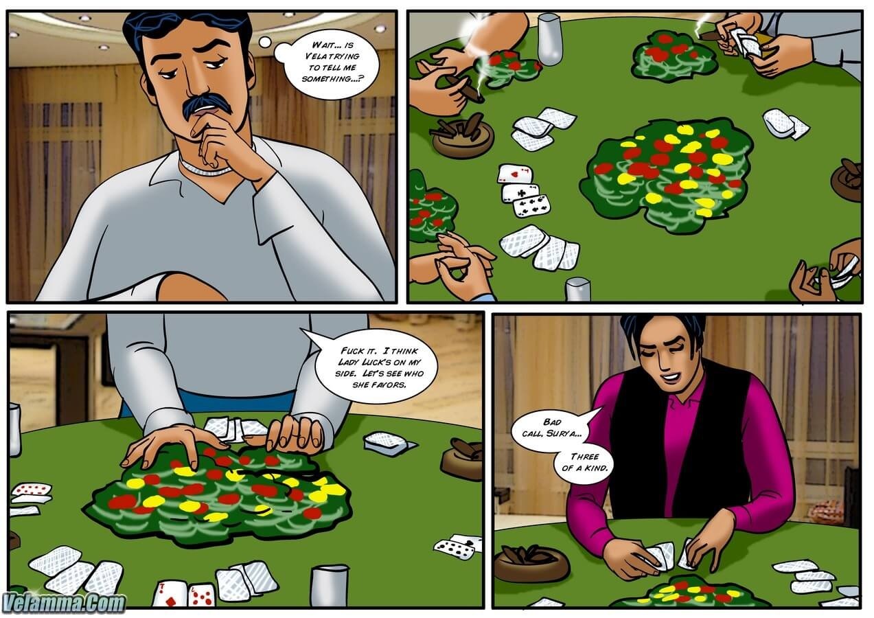 Velamma [Velamma] 39 . Velamma - Chapter 39 - When It Comes To This Sexy Poker Game Vela Is All In! [Velamma] – page 15
