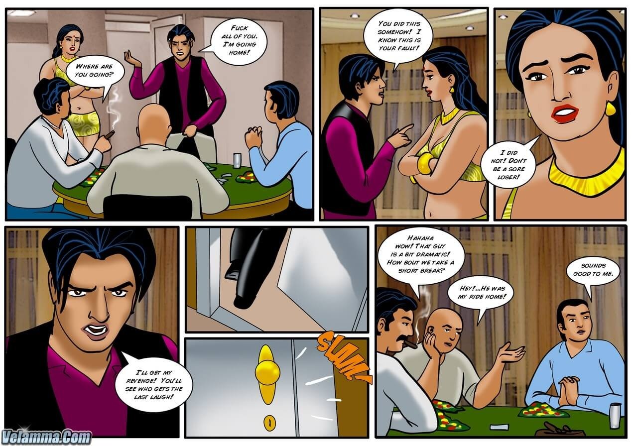 Velamma [Velamma] 39 . Velamma - Chapter 39 - When It Comes To This Sexy Poker Game Vela Is All In! [Velamma] – page 17