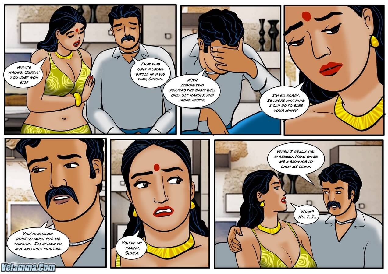 Velamma [Velamma] 39 . Velamma - Chapter 39 - When It Comes To This Sexy Poker Game Vela Is All In! [Velamma] – page 18