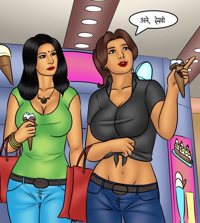 Savita Bhabhi [Kirtu] 83.5 . Savita Bhabhi - सहेलियों का प्यार - Chapter 83 - Hindi [Kirtu] – page 23