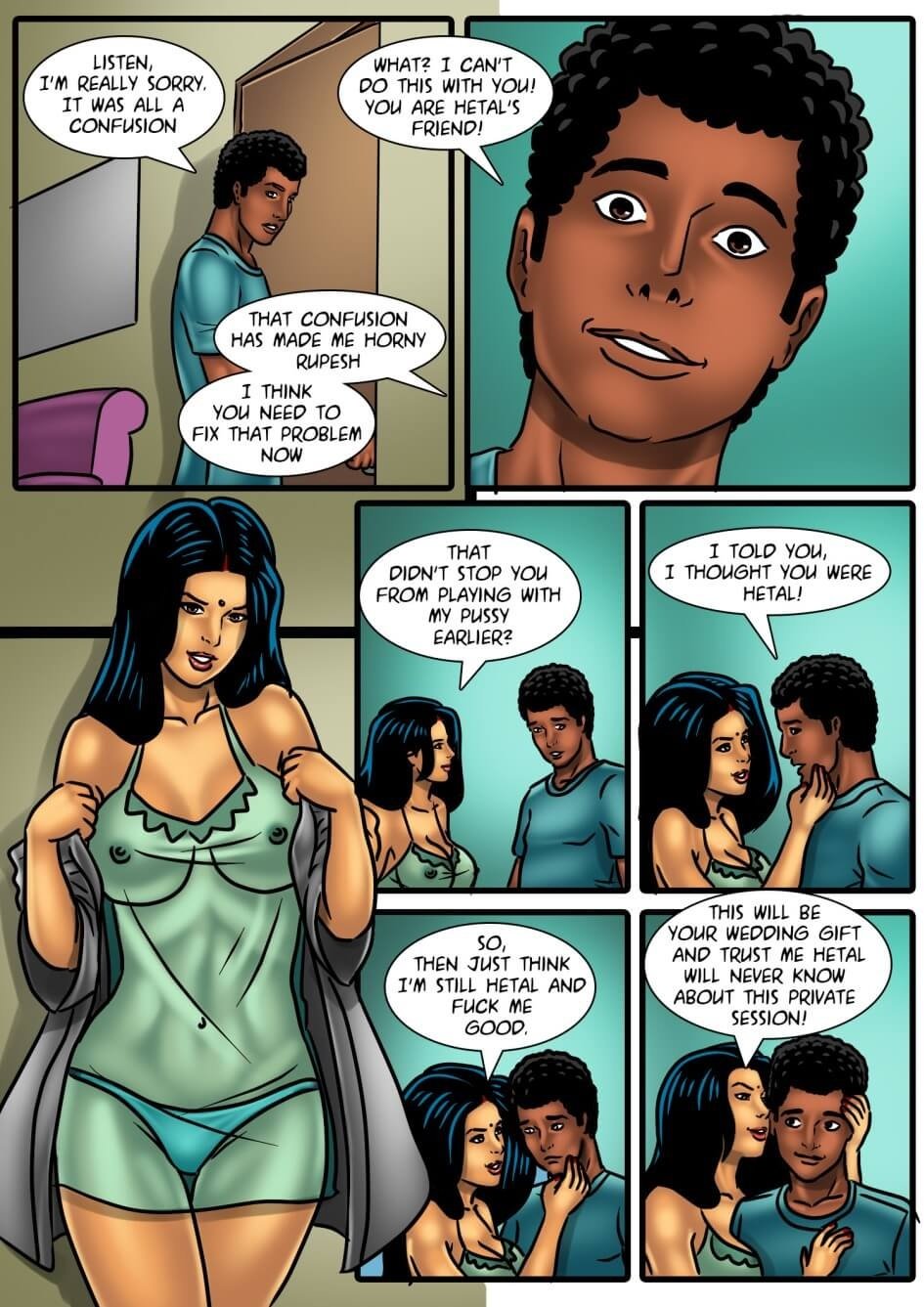 Savita Bhabhi [Kirtu] 54 . Savita Bhabhi - The Wedding Gift - Chapter 54 [Kirtu] – page 19