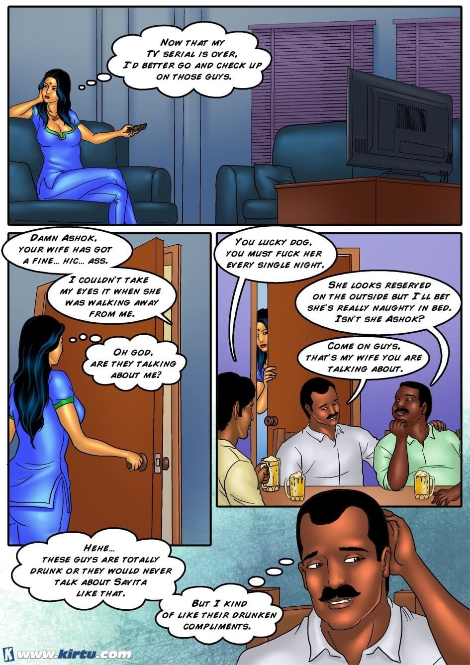 Savita Bhabhi [Kirtu] 36 . Savita Bhabhi - Ashok's Card Game - Chapter 36 [Kirtu] – page 8