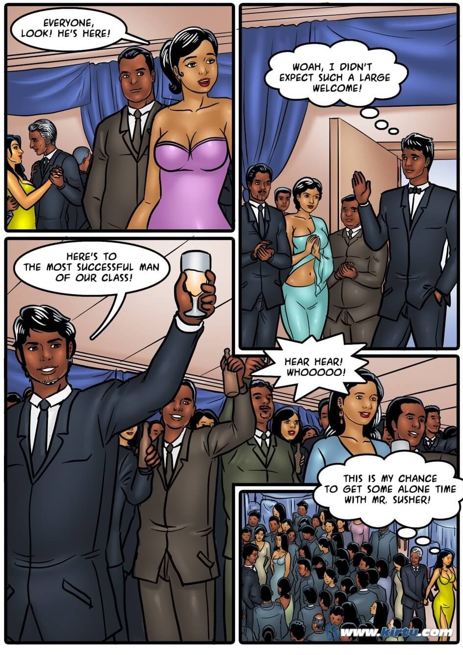 Savita Bhabhi [Kirtu] 47 . Savita Bhabhi - Savita Reunites With An Old School Crush - Chapter 47 [Kirtu] – page 15