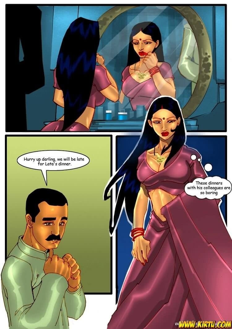 Savita Bhabhi [Kirtu] 3 . Savita Bhabhi - The Party - Chapter 3 [Kirtu] – page 3