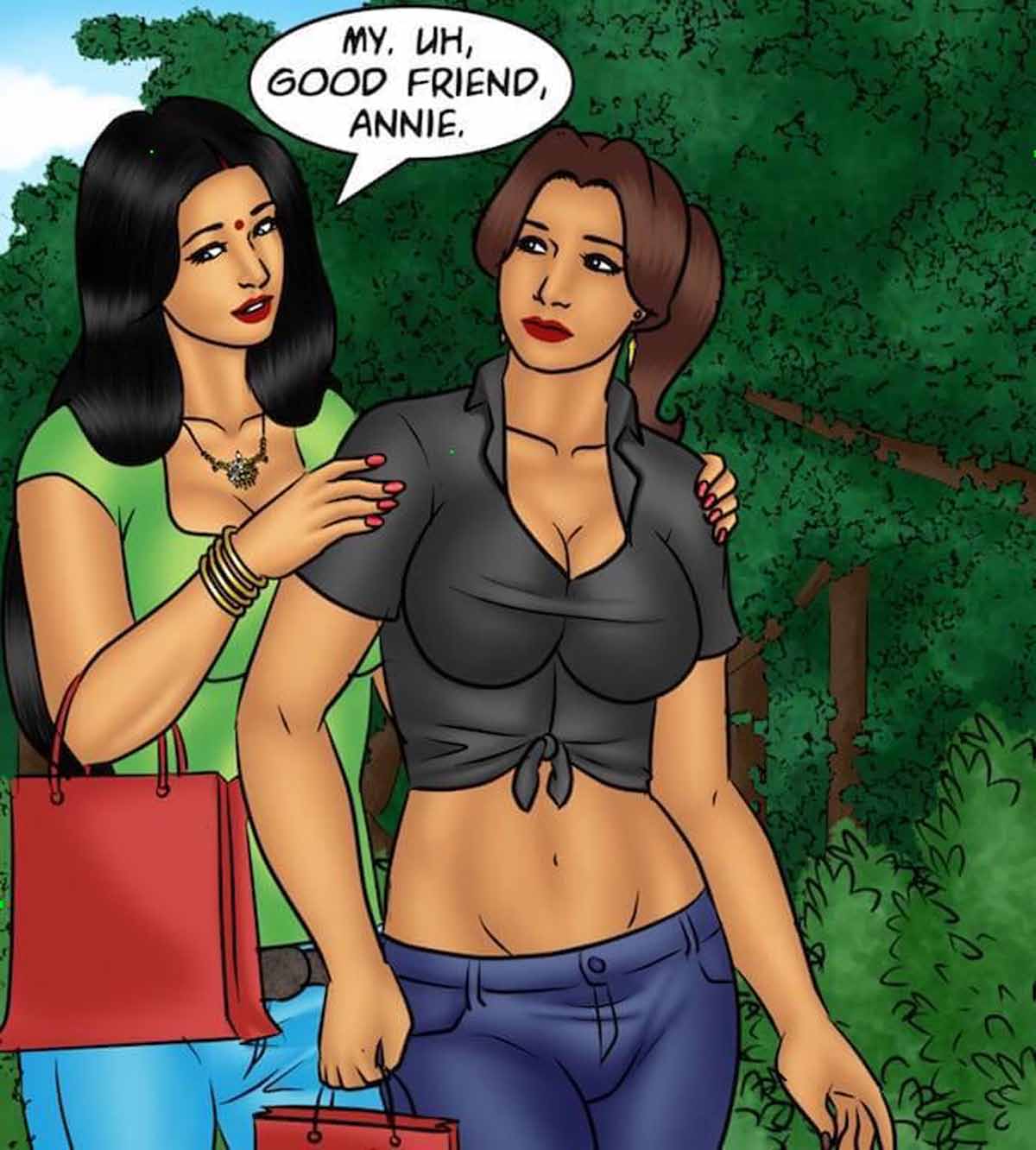 Savita Bhabhi [Kirtu] 83 . Savita Bhabhi - Girls Day Out - Chapter 83 [Kirtu] – page 42