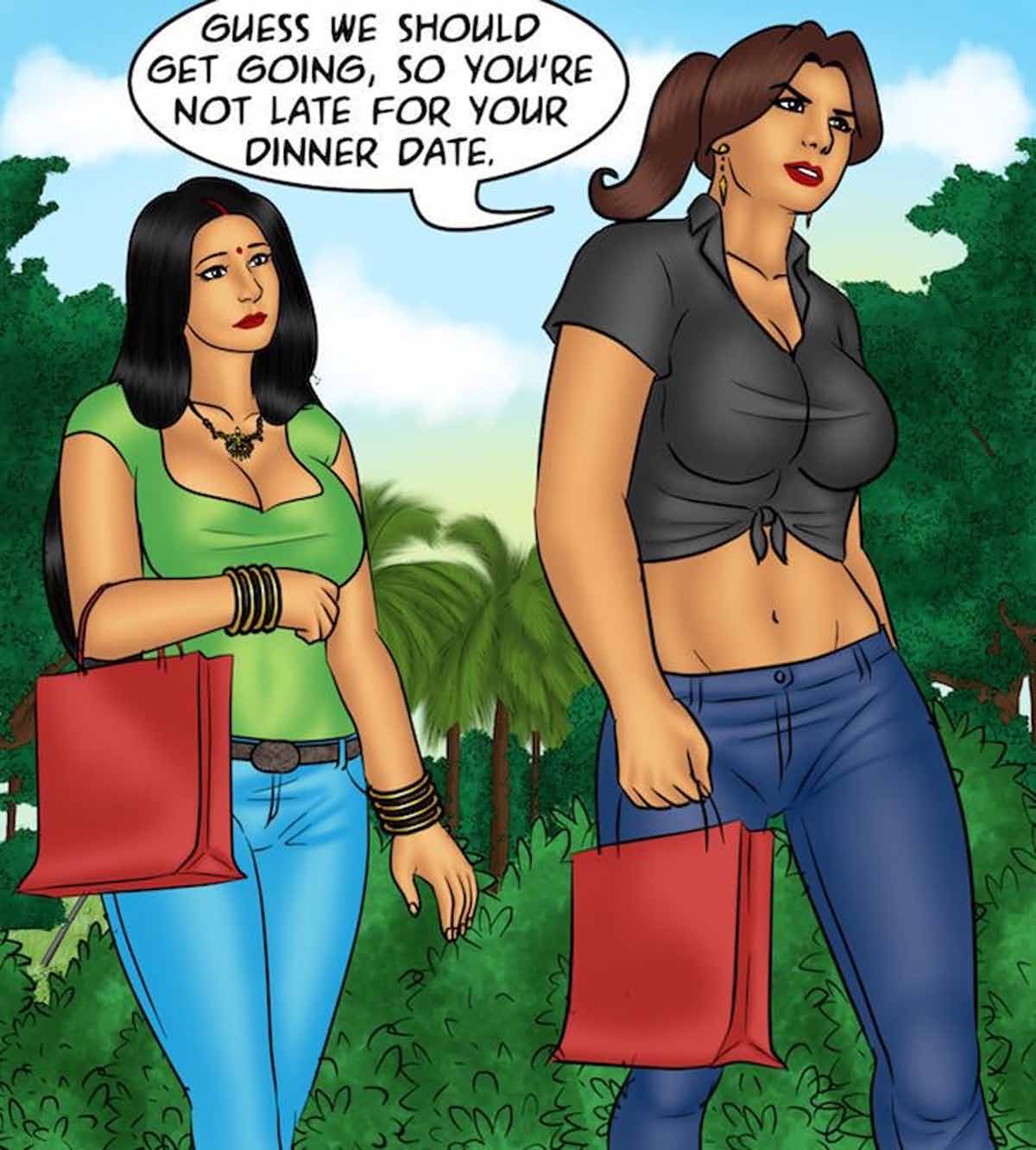 Savita Bhabhi [Kirtu] 83 . Savita Bhabhi - Girls Day Out - Chapter 83 [Kirtu] – page 53
