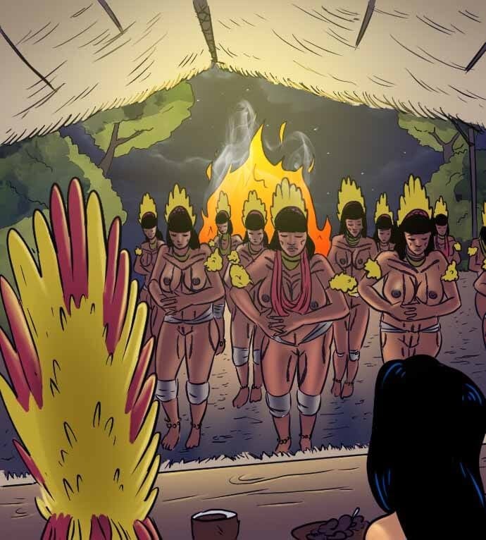 Savita Bhabhi [Kirtu] 67.5 . Savita Bhabhi - जंगल का प्यार - Chapter 67 - Hindi [Kirtu] – page 87