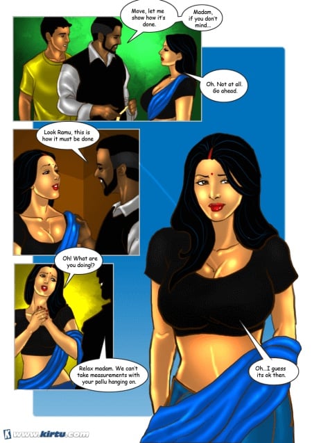 Savita Bhabhi [Kirtu] 32 . Savita Bhabhi - Savita Bhabhi's Special Tailor - Chapter 32 [Kirtu] – page 1
