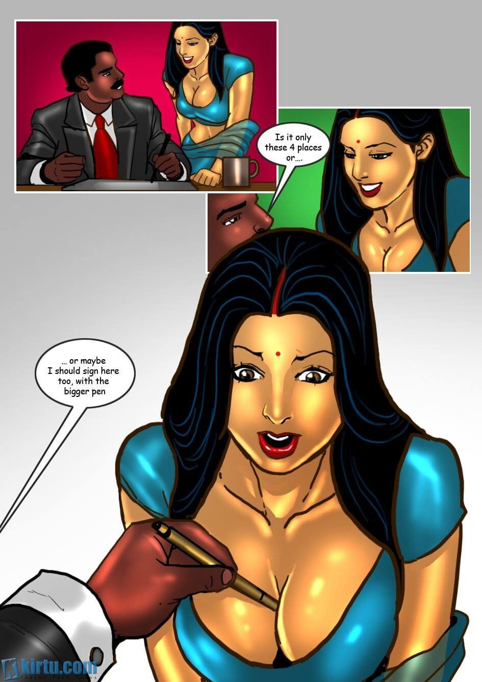 Savita Bhabhi [Kirtu] 28 . Savita Bhabhi - Business And Pleasure - Chapter 28 [Kirtu] – page 5