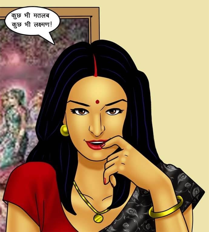 Savita Bhabhi [Kirtu] 73.5 . Savita Bhabhi - चोरी पकड़ी गयी - Chapter 73 - Hindi [Kirtu] – page 61