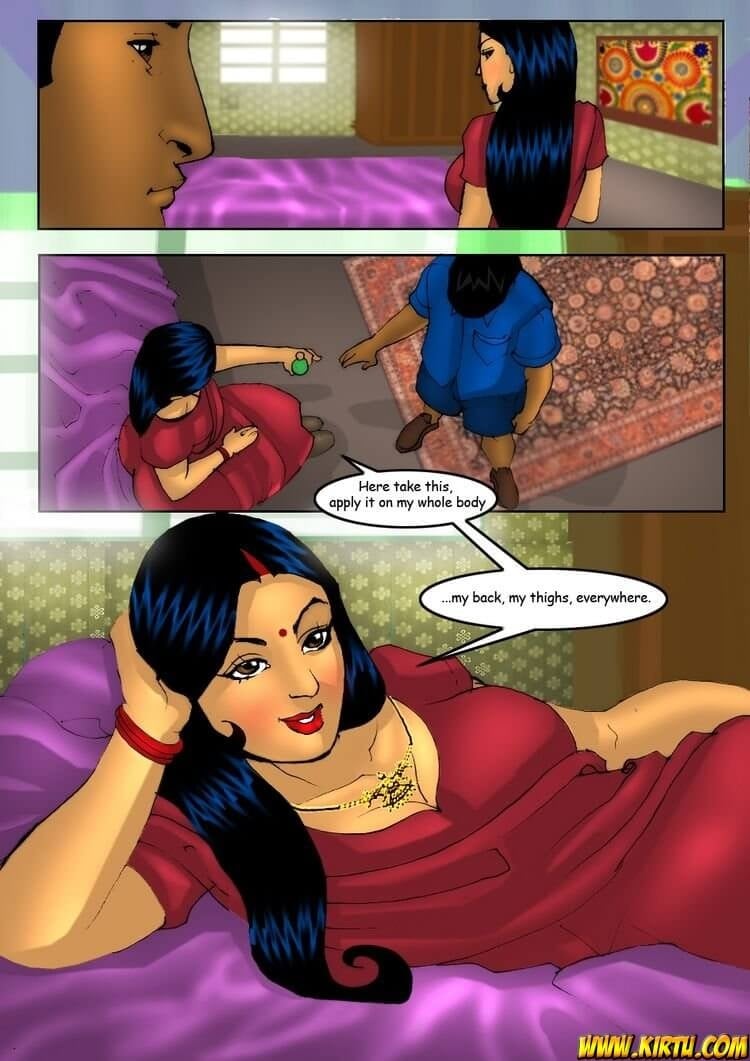 Savita Bhabhi [Kirtu] 5 . Savita Bhabhi - Manoj Ki Maalish - Chapter 5 [Kirtu] – page 12