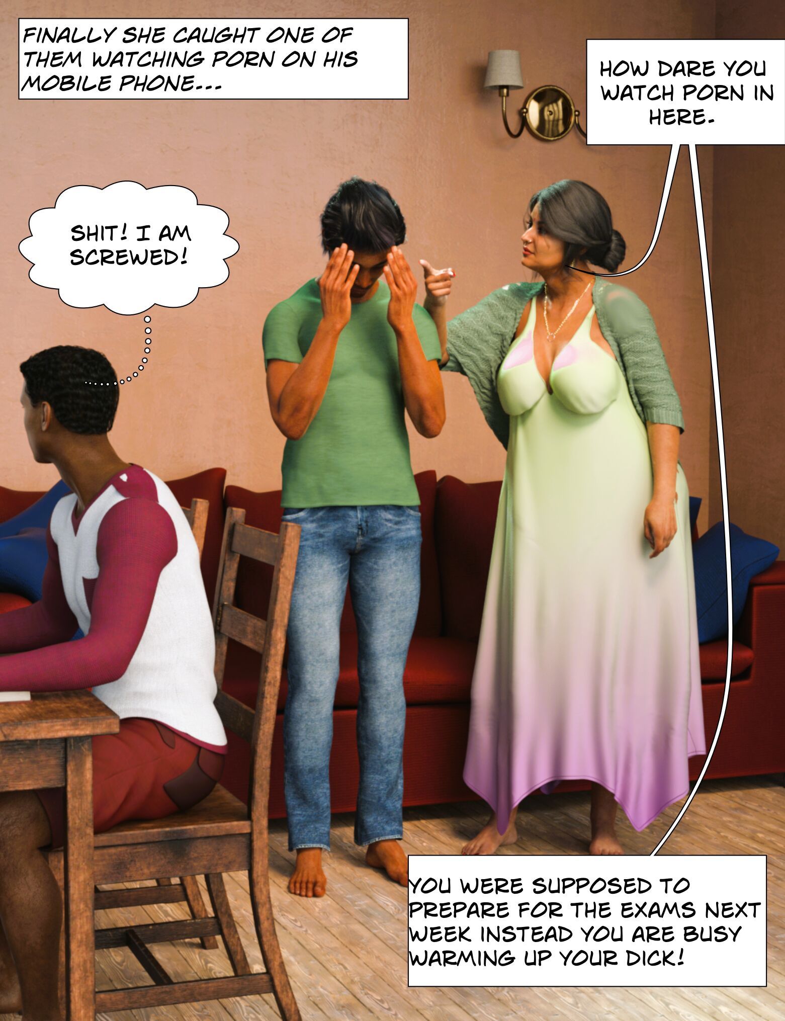 Silk Route – Mom &amp; Me [Ira Raman] 11.5 . Silk Route - Mom & Me - Double Trouble - Chapter 11.5 [Ira Raman] – page 19