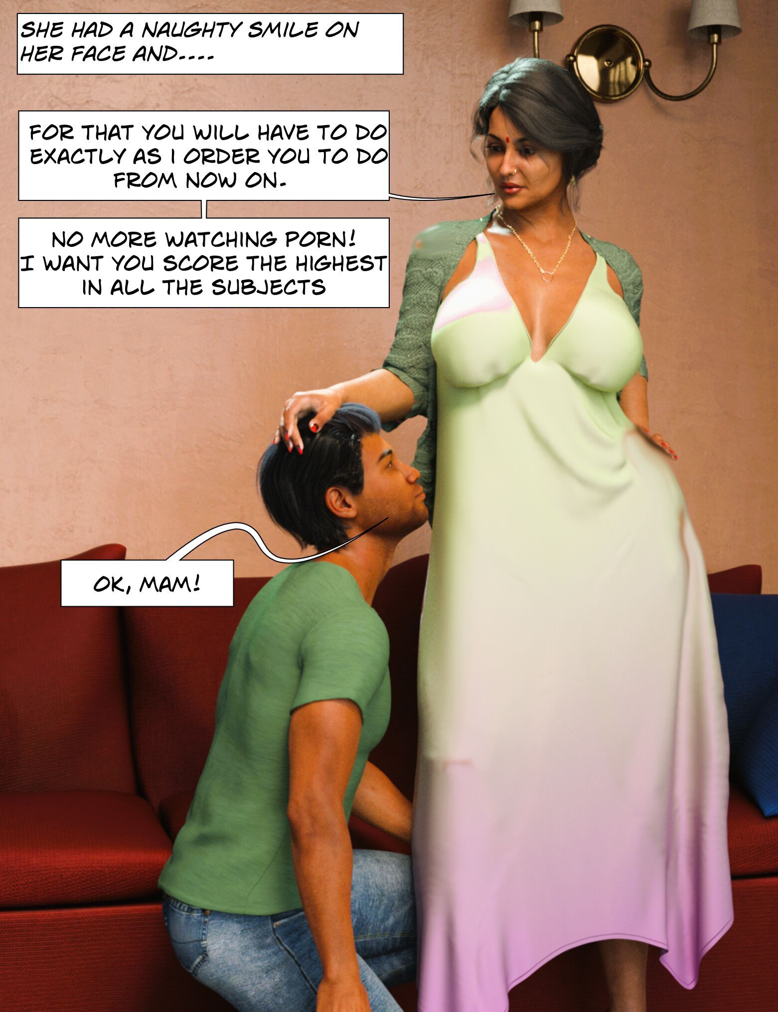 Silk Route – Mom &amp; Me [Ira Raman] 11.5 . Silk Route - Mom & Me - Double Trouble - Chapter 11.5 [Ira Raman] – page 22