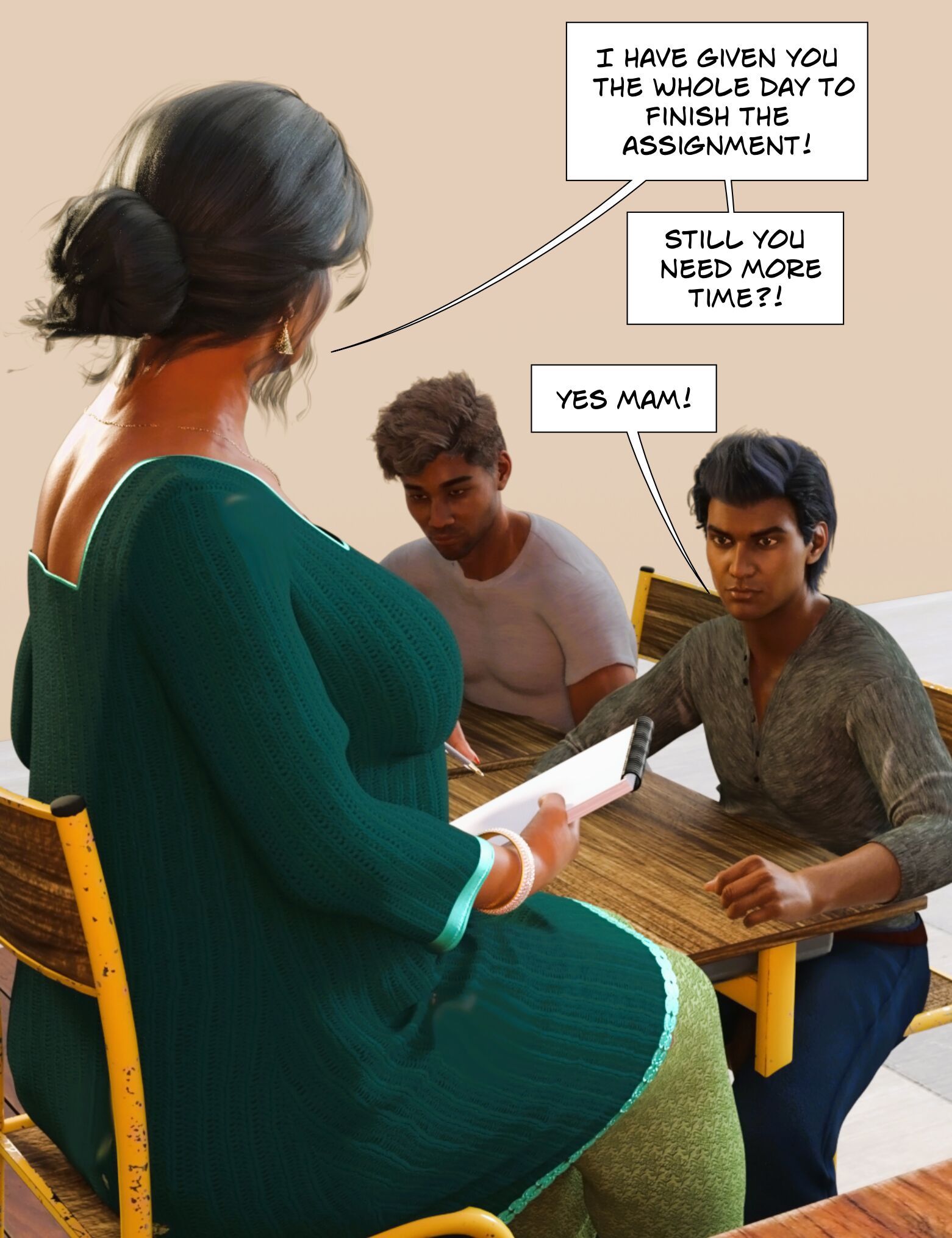 Silk Route – Mom &amp; Me [Ira Raman] 11.5 . Silk Route - Mom & Me - Double Trouble - Chapter 11.5 [Ira Raman] – page 5