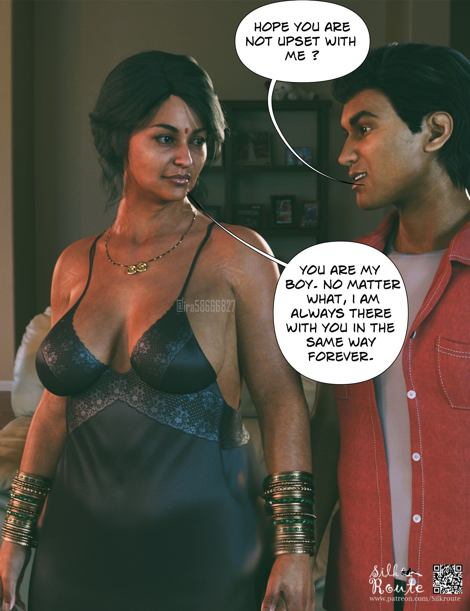 Silk Route – Mom &amp; Me [Ira Raman] 11.1 . Silk Route - Mom & Me - Chapter 11 - Part 1 [Ira Raman] – page 11