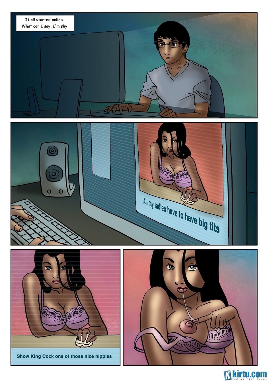 Saath Kahaniya [Kirtu] 6 . Saath Kahaniya - Bunty – Internet Connection - Chapter 6 [Kirtu] – page 6