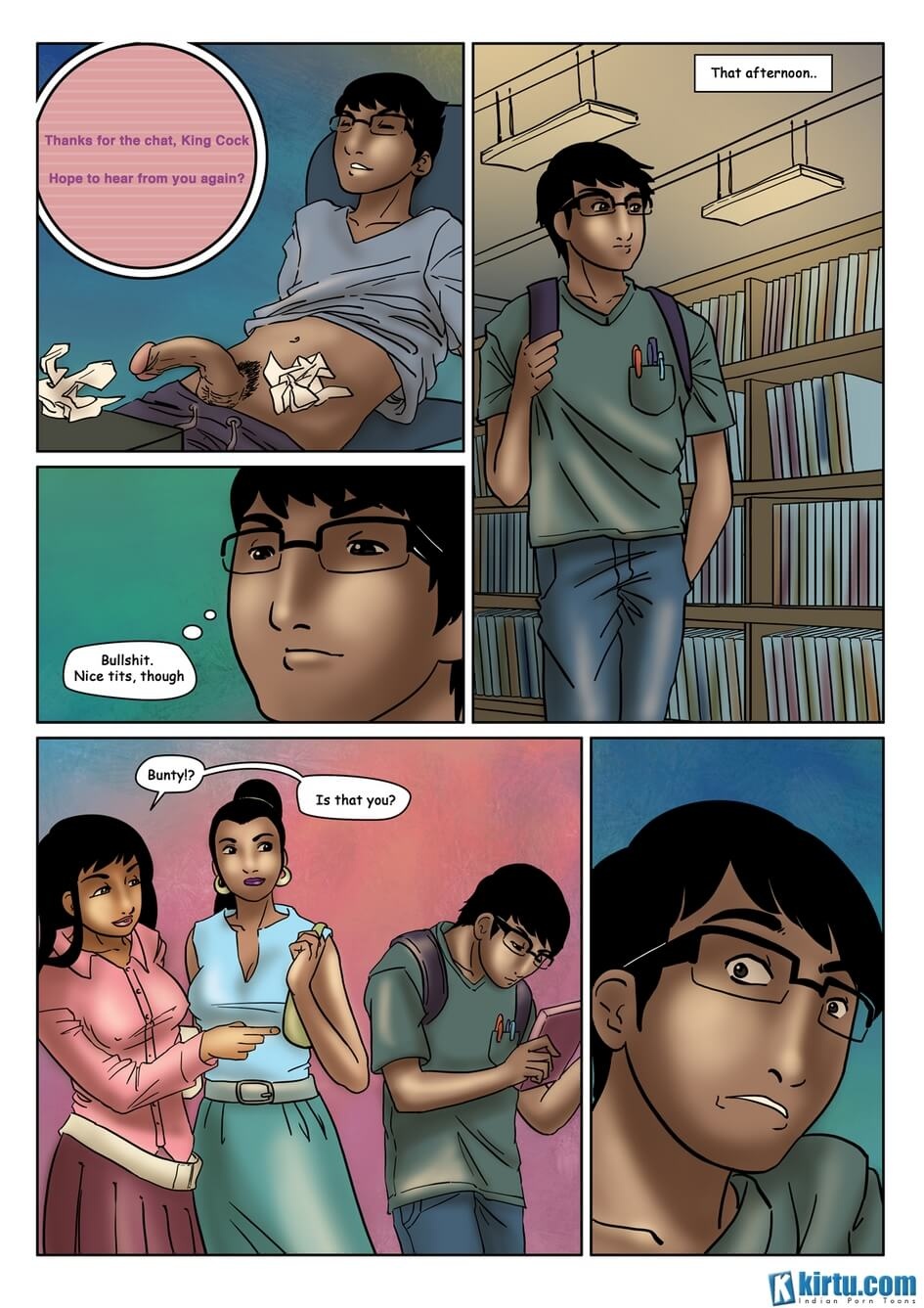 Saath Kahaniya [Kirtu] 6 . Saath Kahaniya - Bunty – Internet Connection - Chapter 6 [Kirtu] – page 8