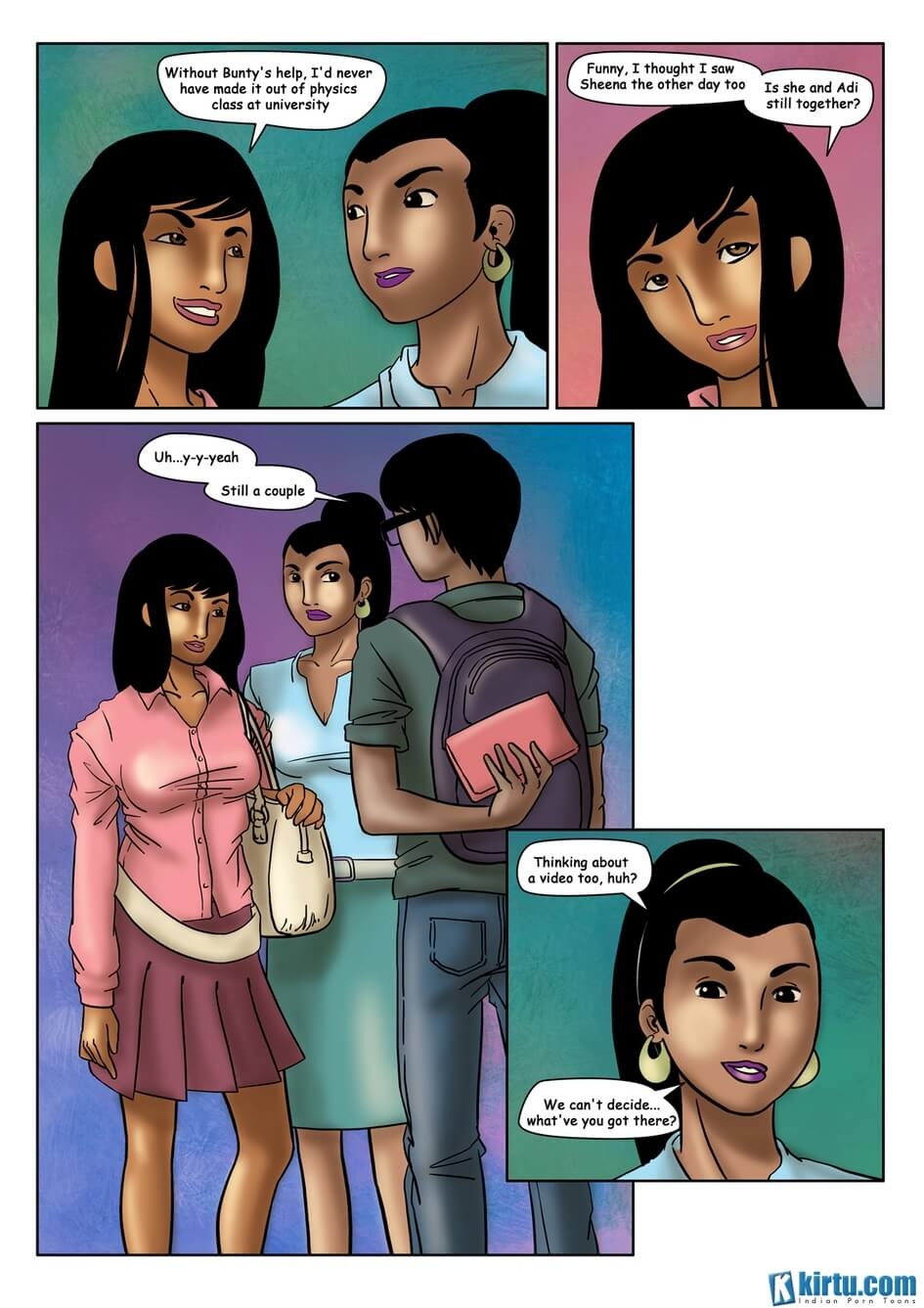Saath Kahaniya [Kirtu] 6 . Saath Kahaniya - Bunty – Internet Connection - Chapter 6 [Kirtu] – page 9