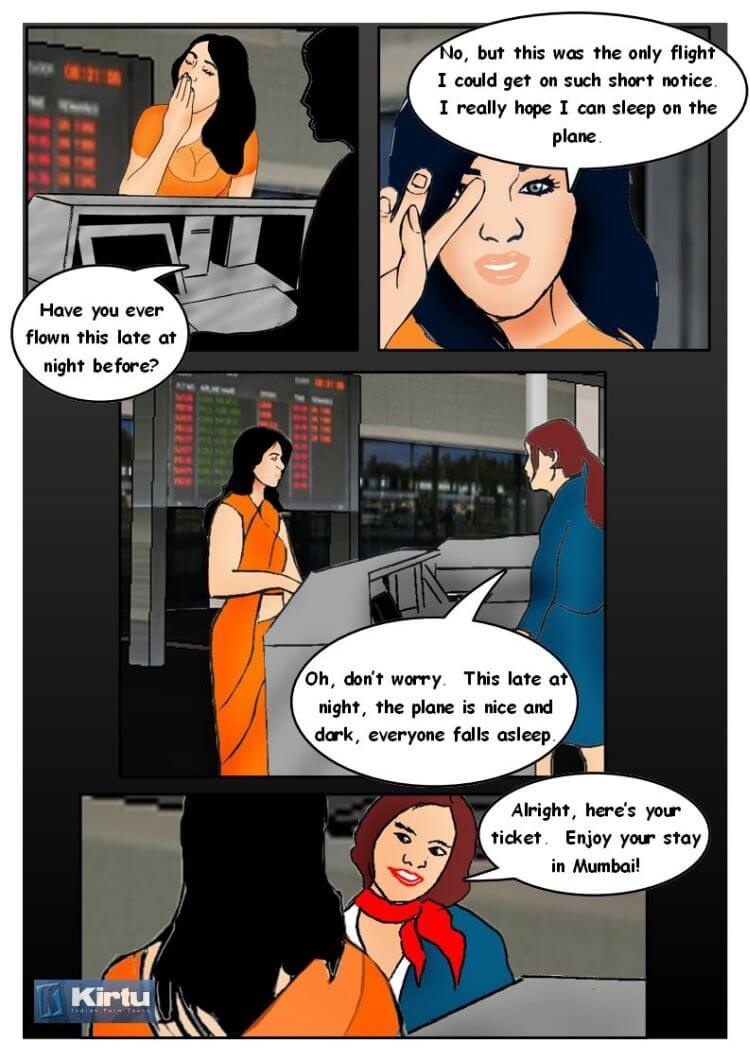 Fan Series [Kirtu] 2 . Fan Series - Sexy Skies – Sex at 40,000! - Chapter 2 [Kirtu] – page 3