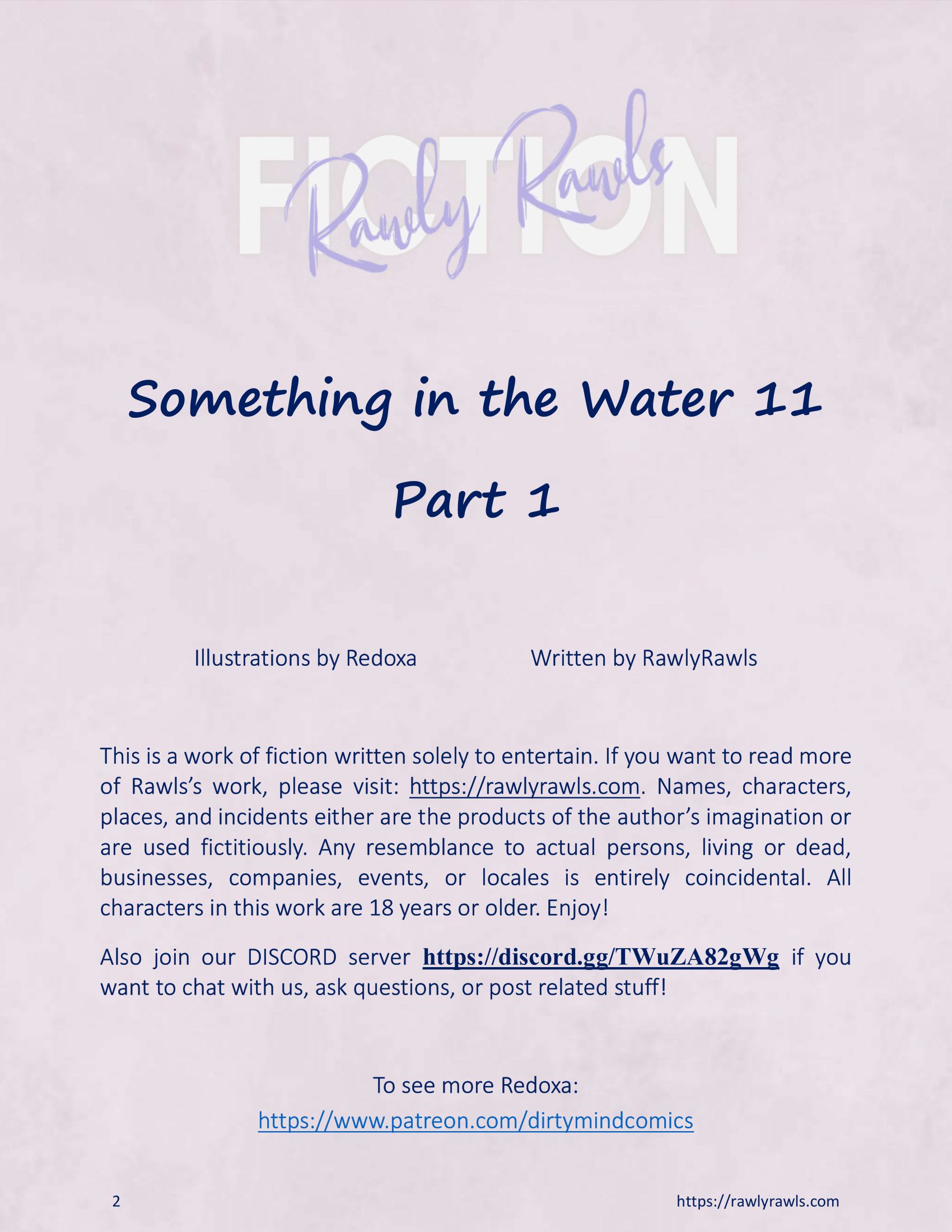 There’s Something in the Water [Redoxa , RawlyRawls] 11.1 . There's Something in the Water - Chapter 11 - Part 1 [Redoxa , RawlyRawls] – page 2