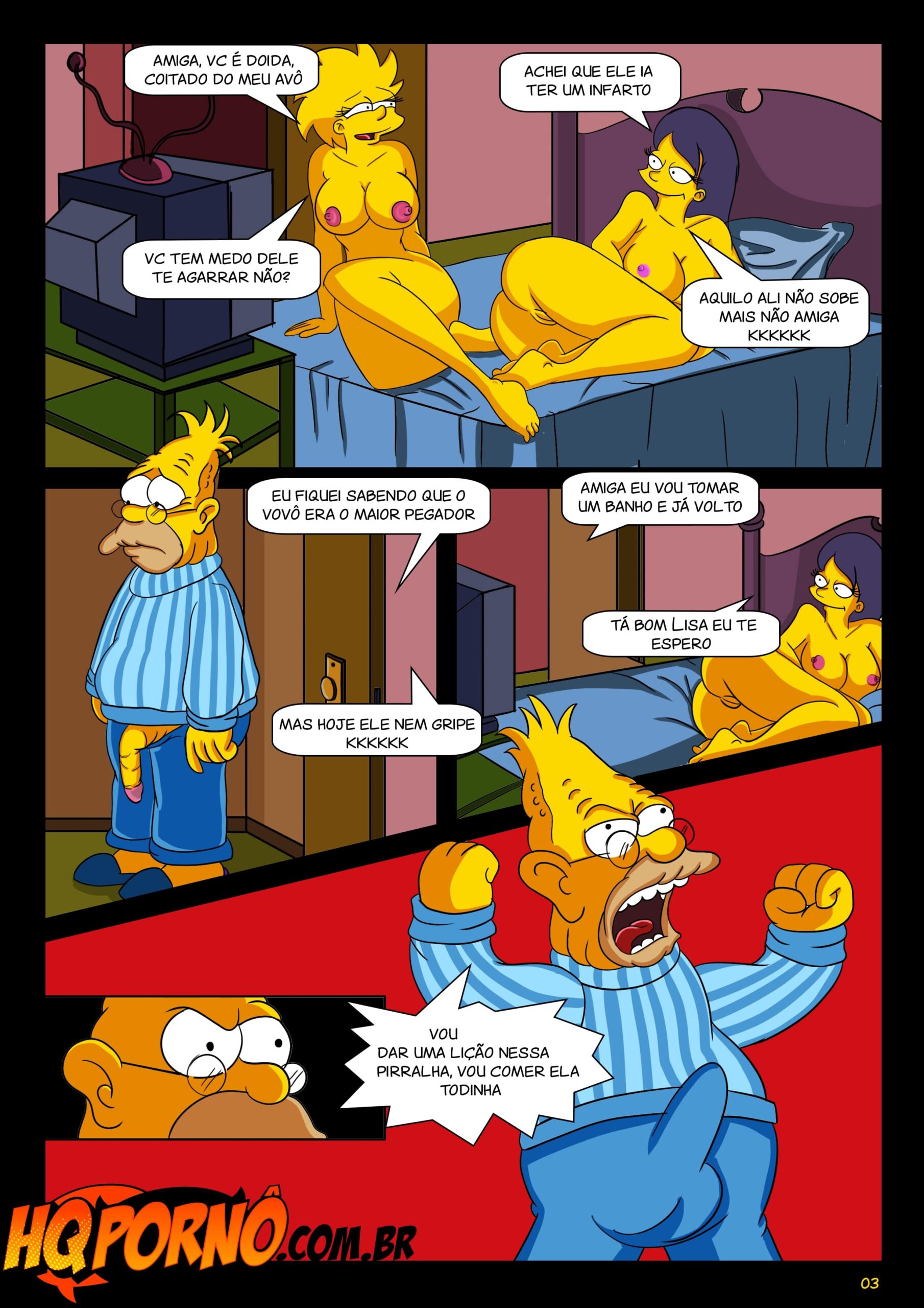 HQPorno.com.br/TZComiX.com Comics (Various) Os Simpsexys #05 – page 4