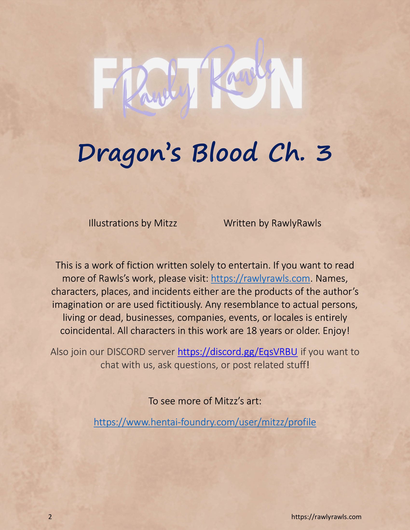Dragon’s Blood [Mitzz , RawlyRawls] 3 . Dragon's Blood - Chapter 3 [Mitzz , RawlyRawls] – page 2