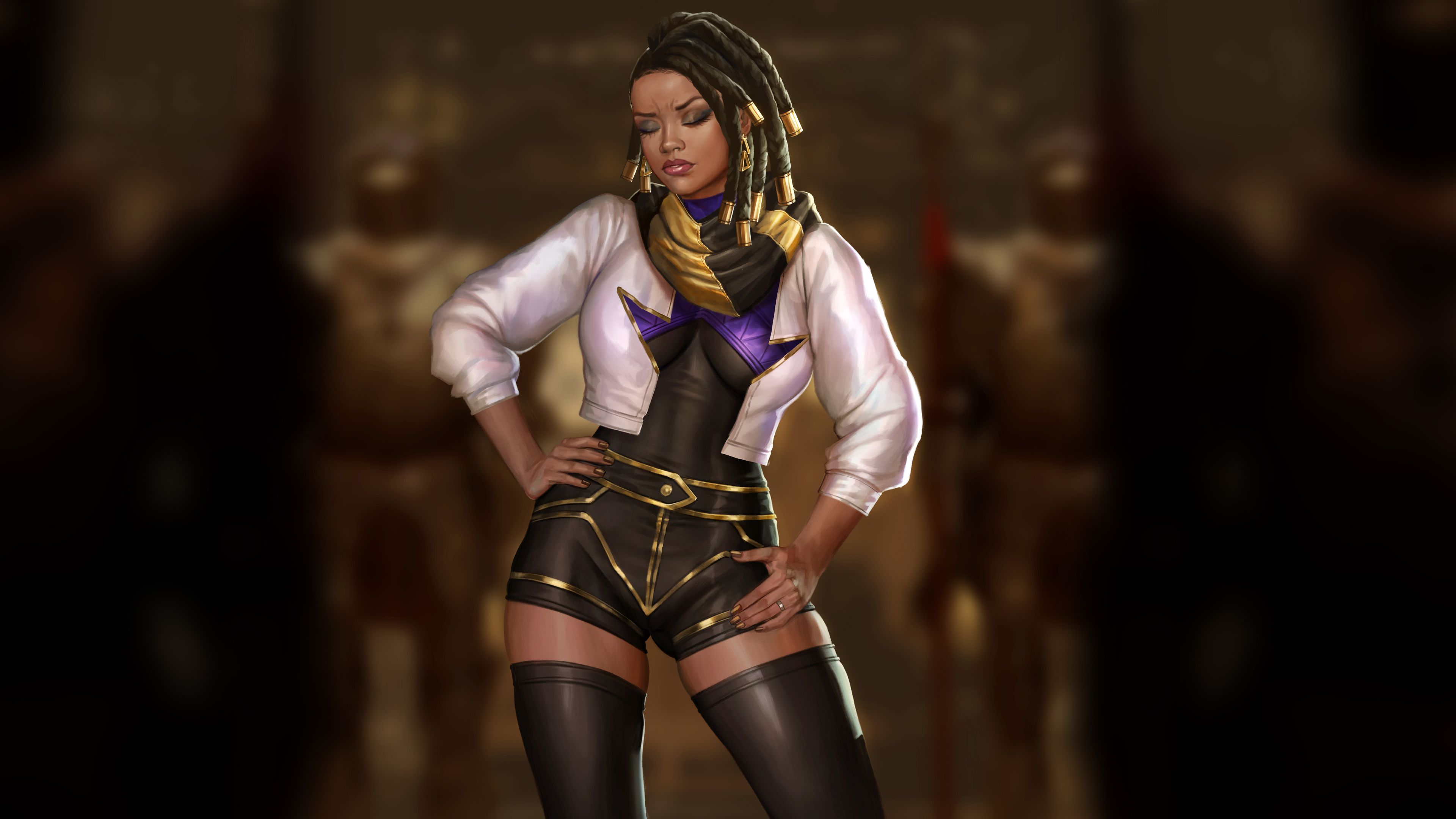 Pop Starz – Behind The Scenes (League of Legends) [Firolian] 3.2 Pop Starz - Akali - Textless - Chapter 3 (League Of Legends) [Firolian] – page 55