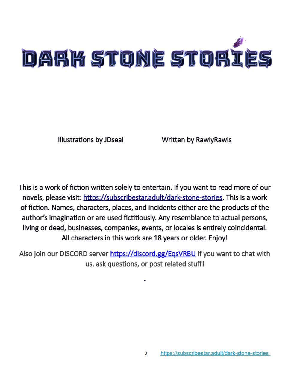 Dark Stone Stories [JDseal] 3.1 . Never Insult A Repecki - Chapter 1 [JDseal] – page 2