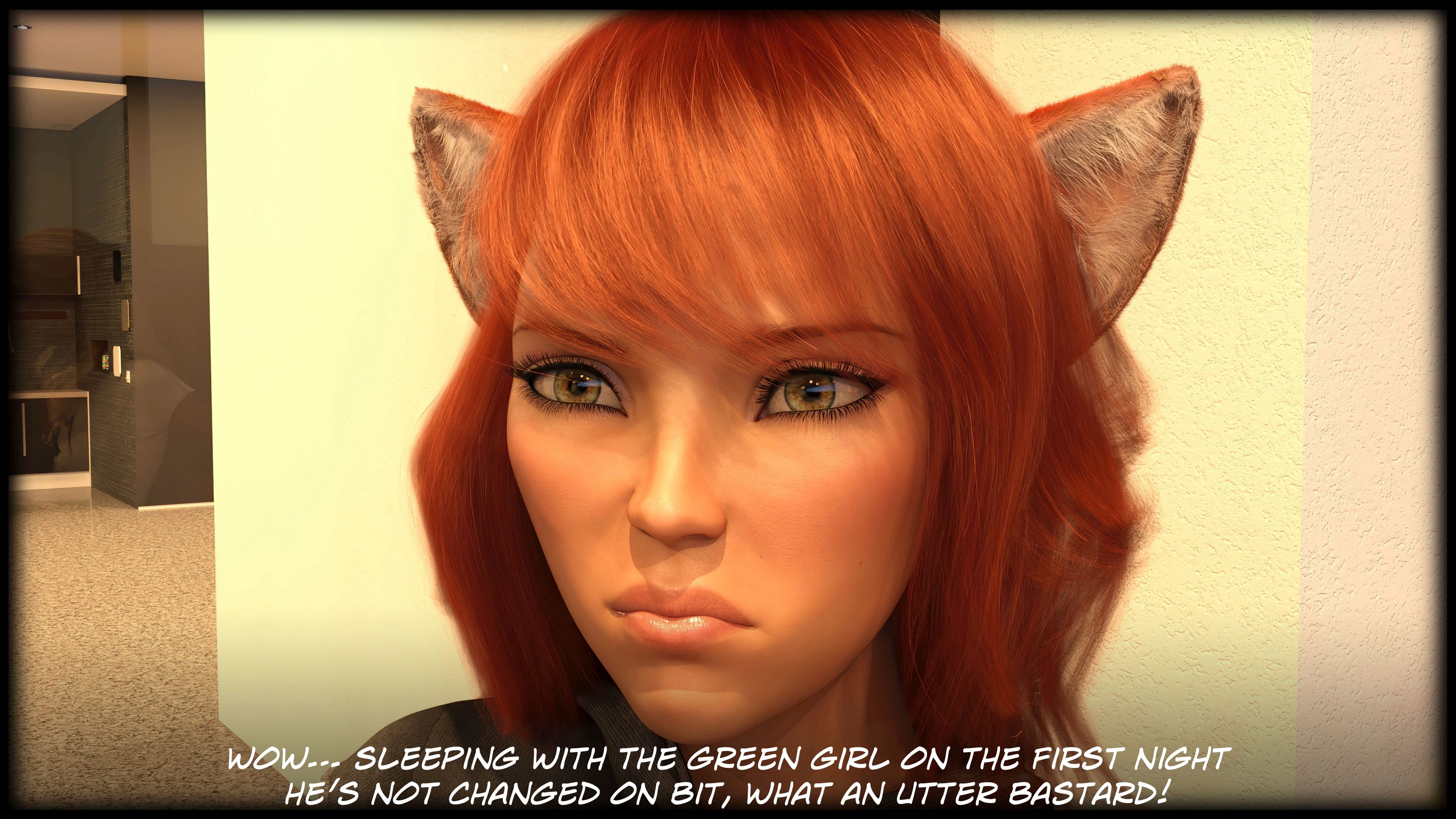 The Temptation Game [Sexy3DComics | Gonzo] 2.1 . The Temptation Game - Day 2 - Girls Villa - [Sexy3DComics] – page 9
