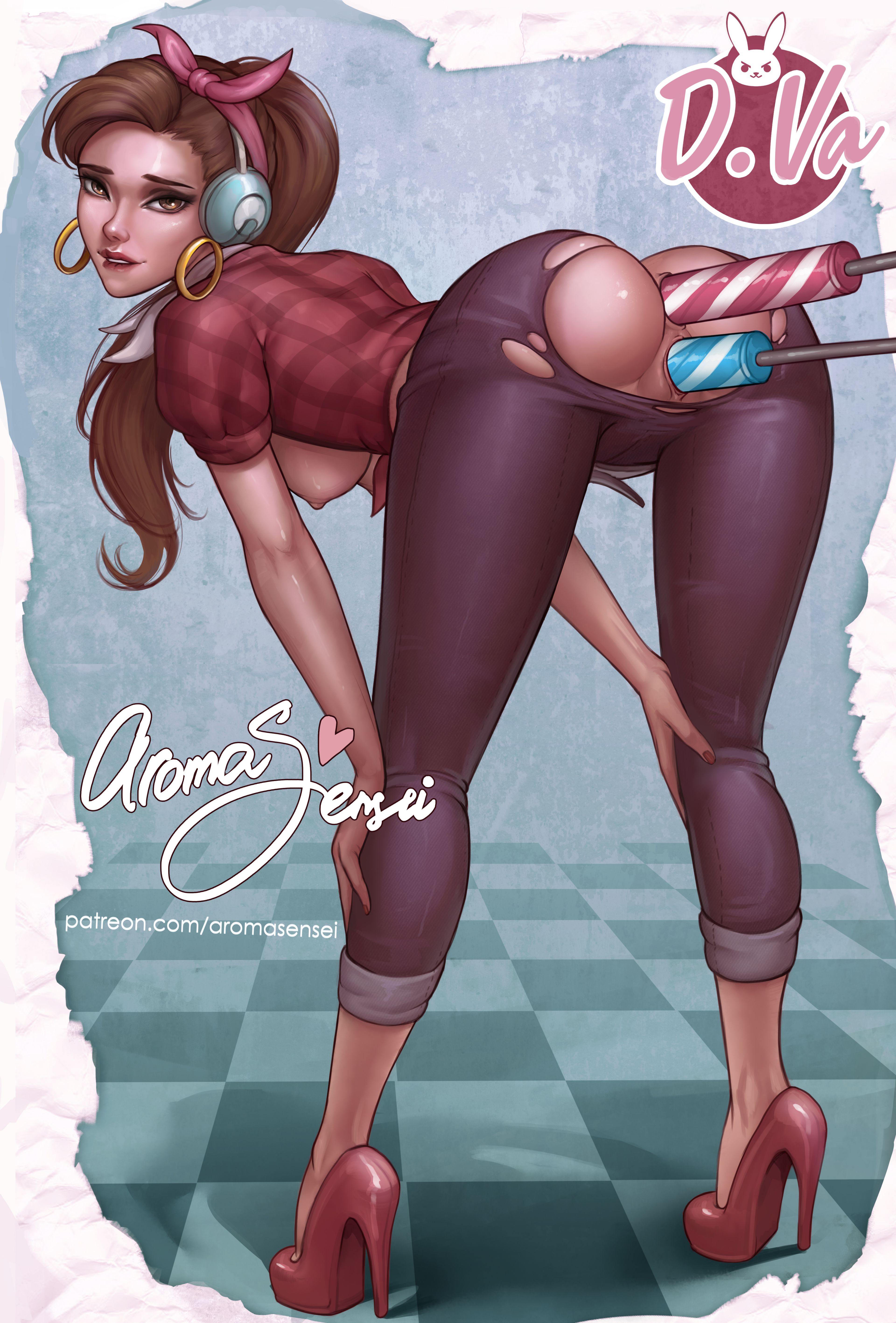 Patreon Collection (Various) [Aroma Sensei] Pack 08 - DVA pin-up - [Aroma Sensei] – page 5