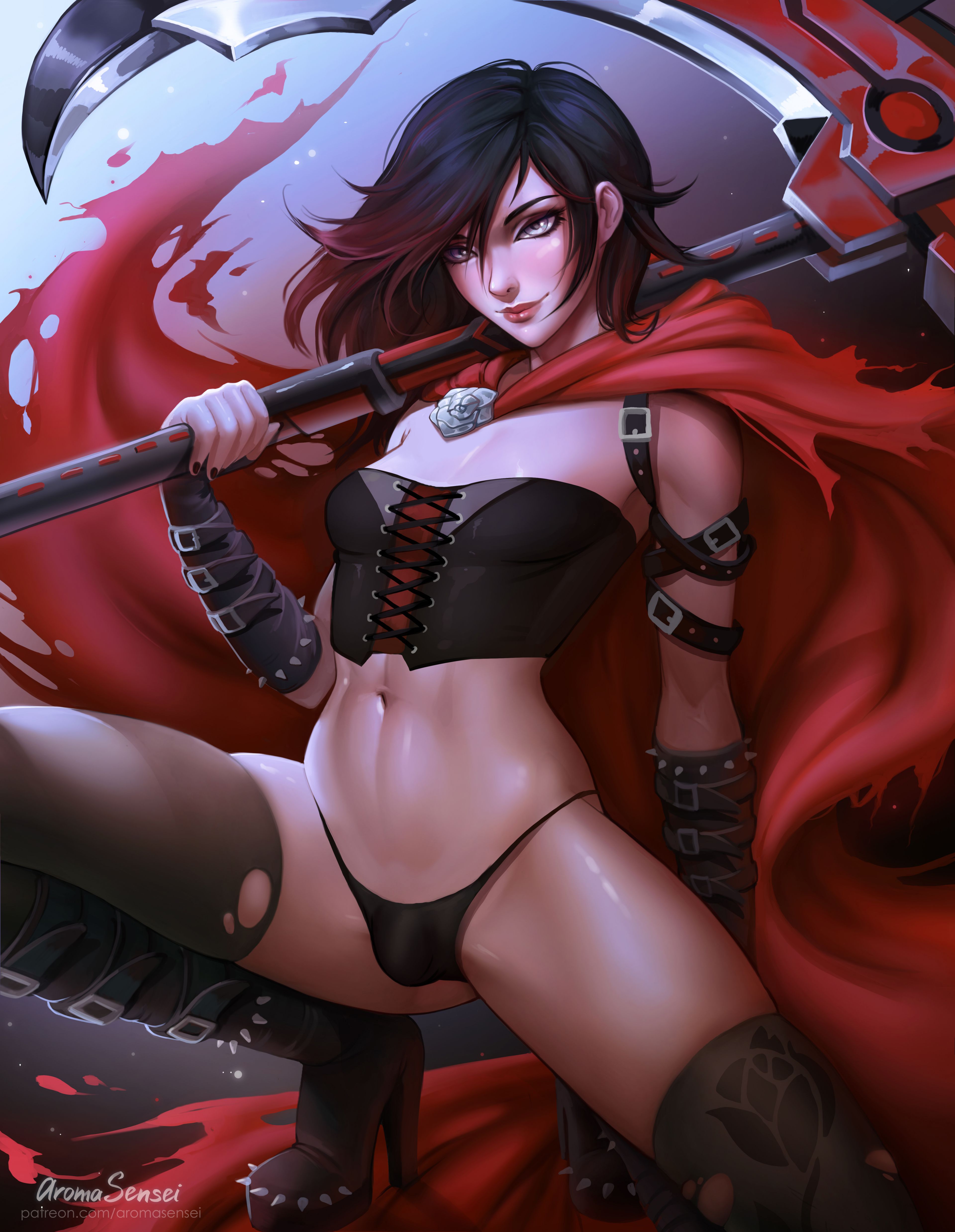 Patreon Collection (Various) [Aroma Sensei] Pack 07 - Ruby Rose - Futa - [Aroma Sensei] – page 11