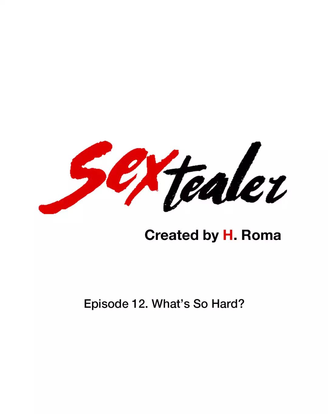 Sextealer [H. Roma] Chapter 012 What's So Hard – page 1