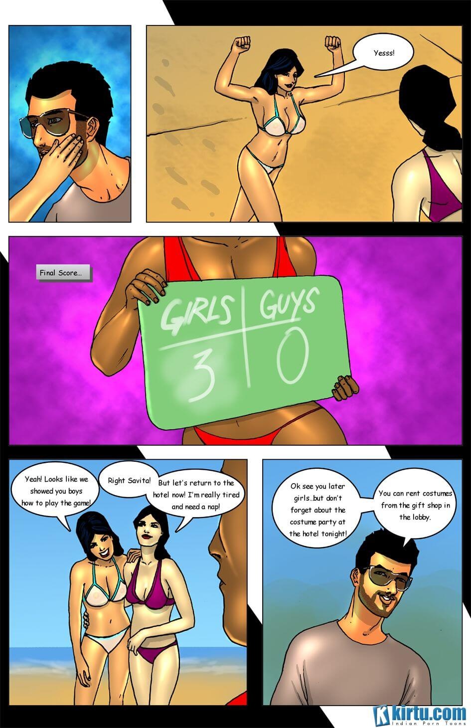 Savita Bhabhi In Goa [Kirtu] 4 . Savita Bhabhi In Goa - The Costume Party - Chapter 4 [Kirtu] – page 10