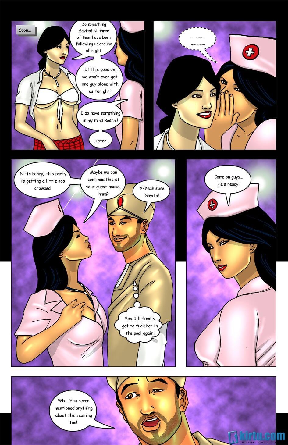 Savita Bhabhi In Goa [Kirtu] 4 . Savita Bhabhi In Goa - The Costume Party - Chapter 4 [Kirtu] – page 14