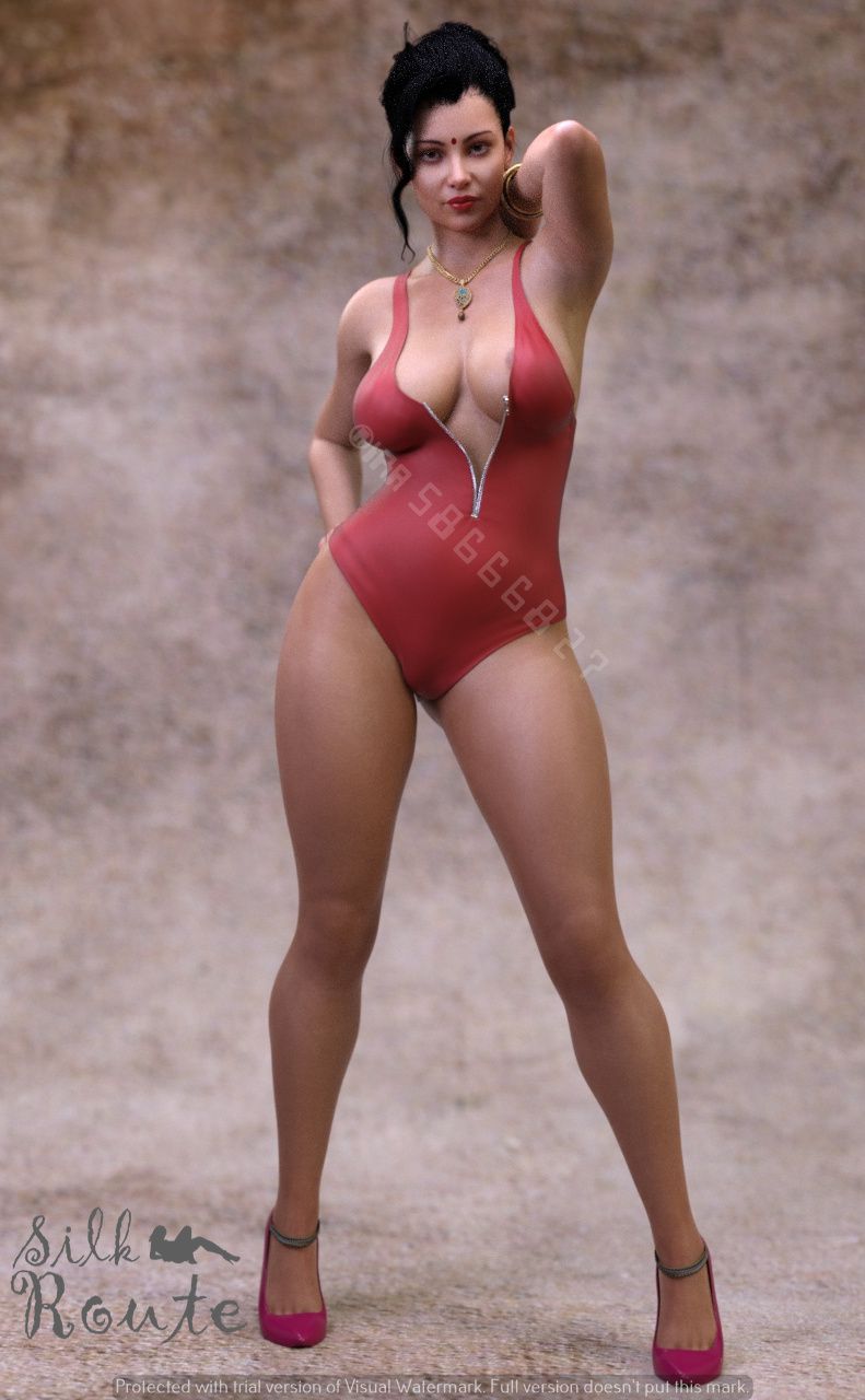 Artworks [Ira Raman | Silk Route] Hot MILF Pinups – page 6
