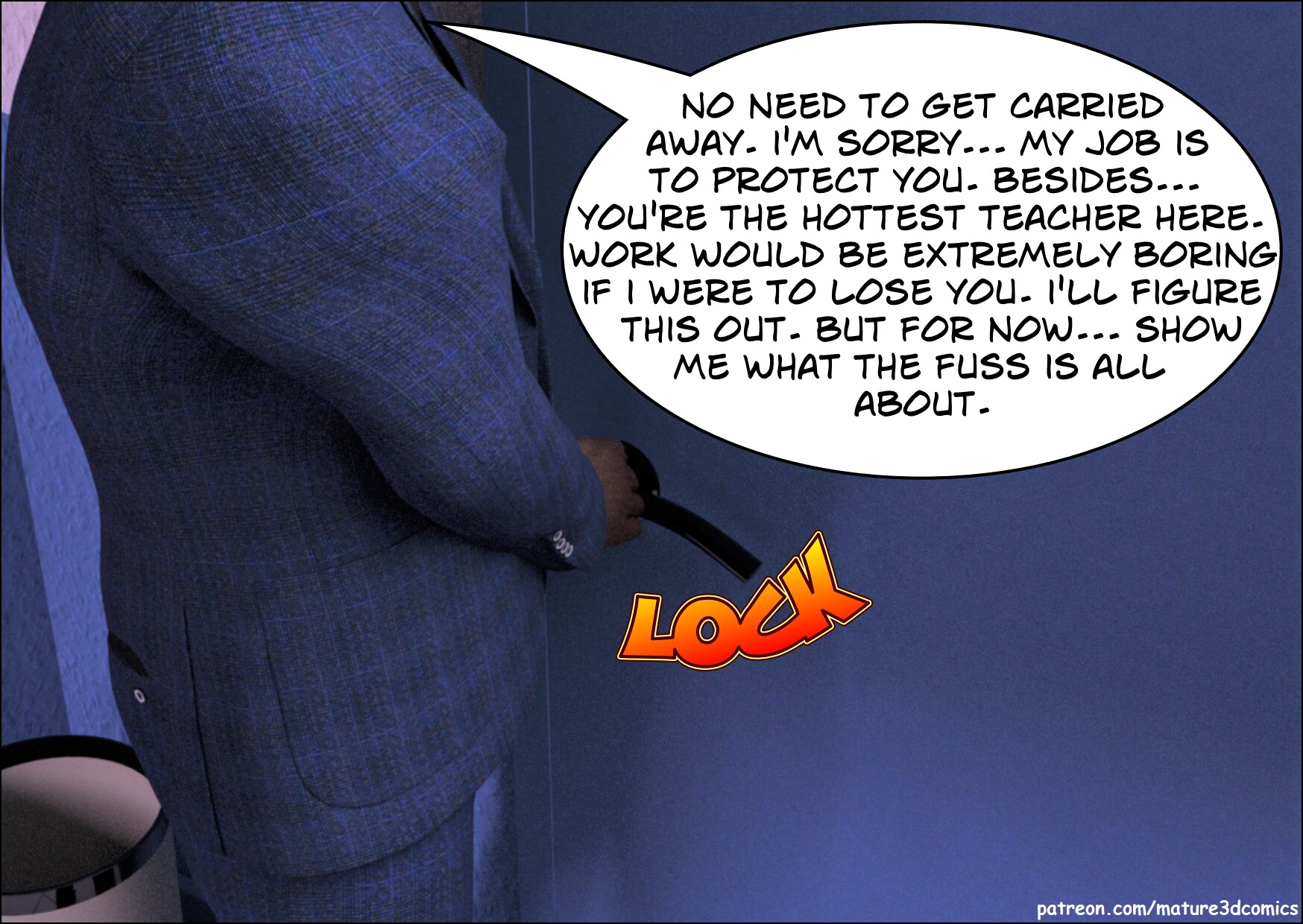 Sexy Teacher [Mature3DComics] 2 . Sexy Teacher - Chapter 2 [Mature3DComics] – page 5